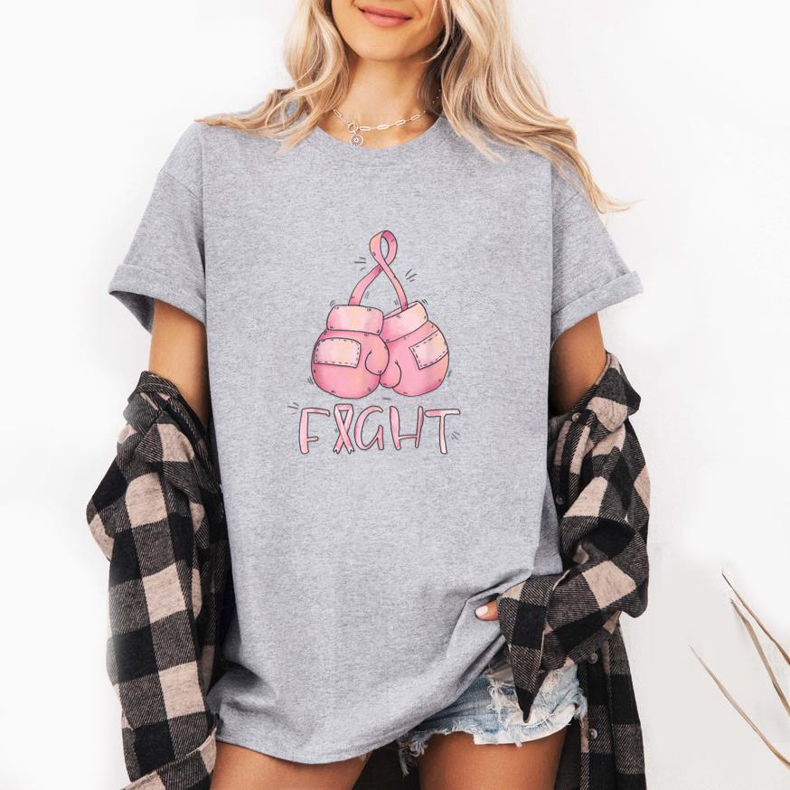 Fight Cancer Survivor Boxing Gloves T-Shirt