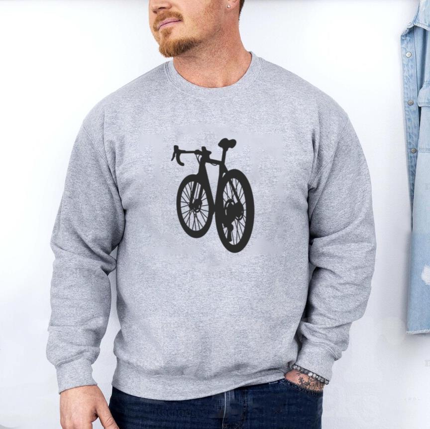 Racing Bicycle Rear Silhouette Sweatshirt
