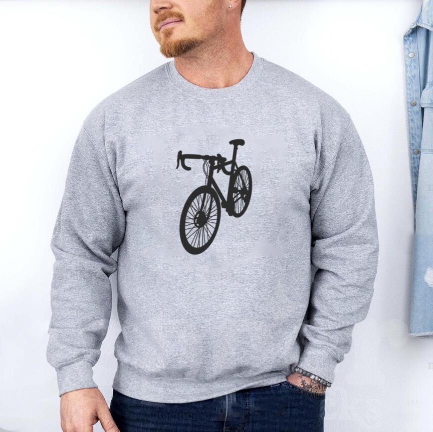 Racing Bicycle Silhouette Sweatshirt